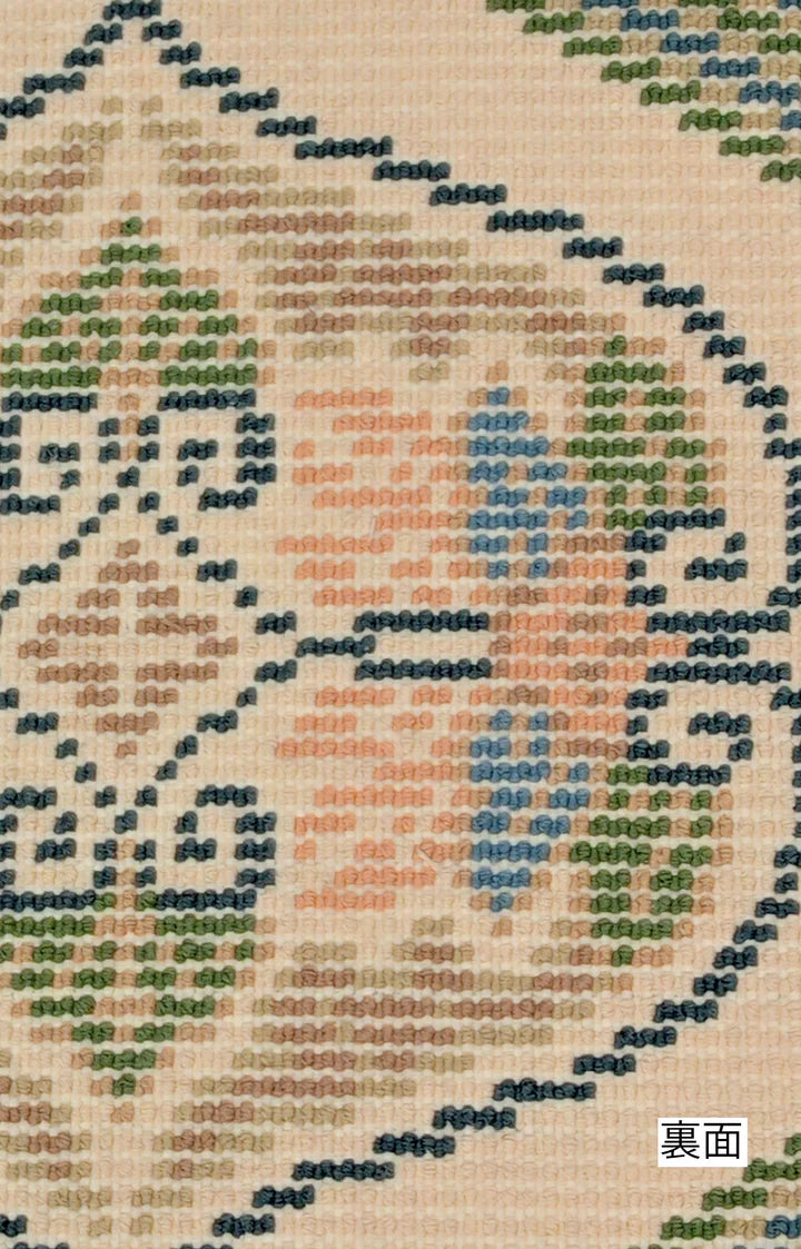 献上蟹牡丹文 山道 35✕35