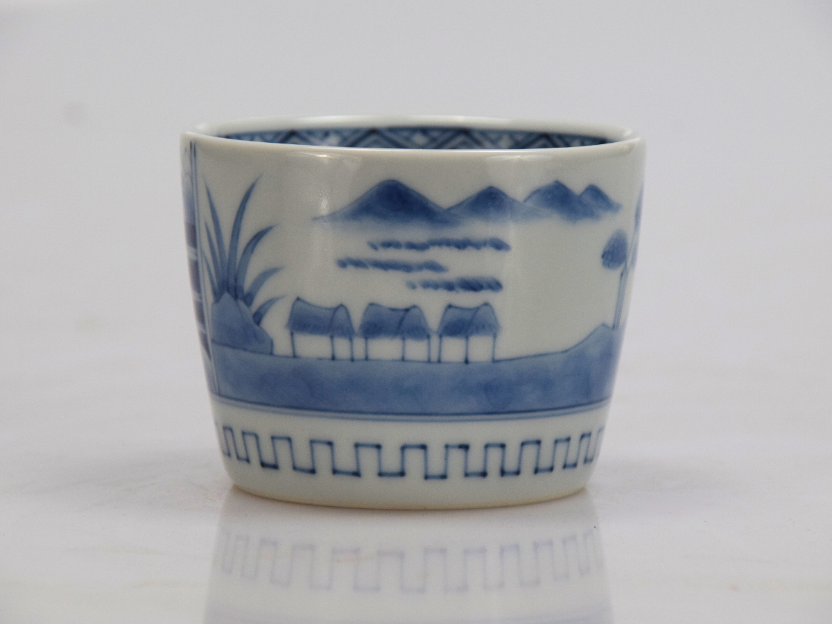 有田焼 山水家屋文 蕎麦猪口（大） – SAGA COLLECTIVE
