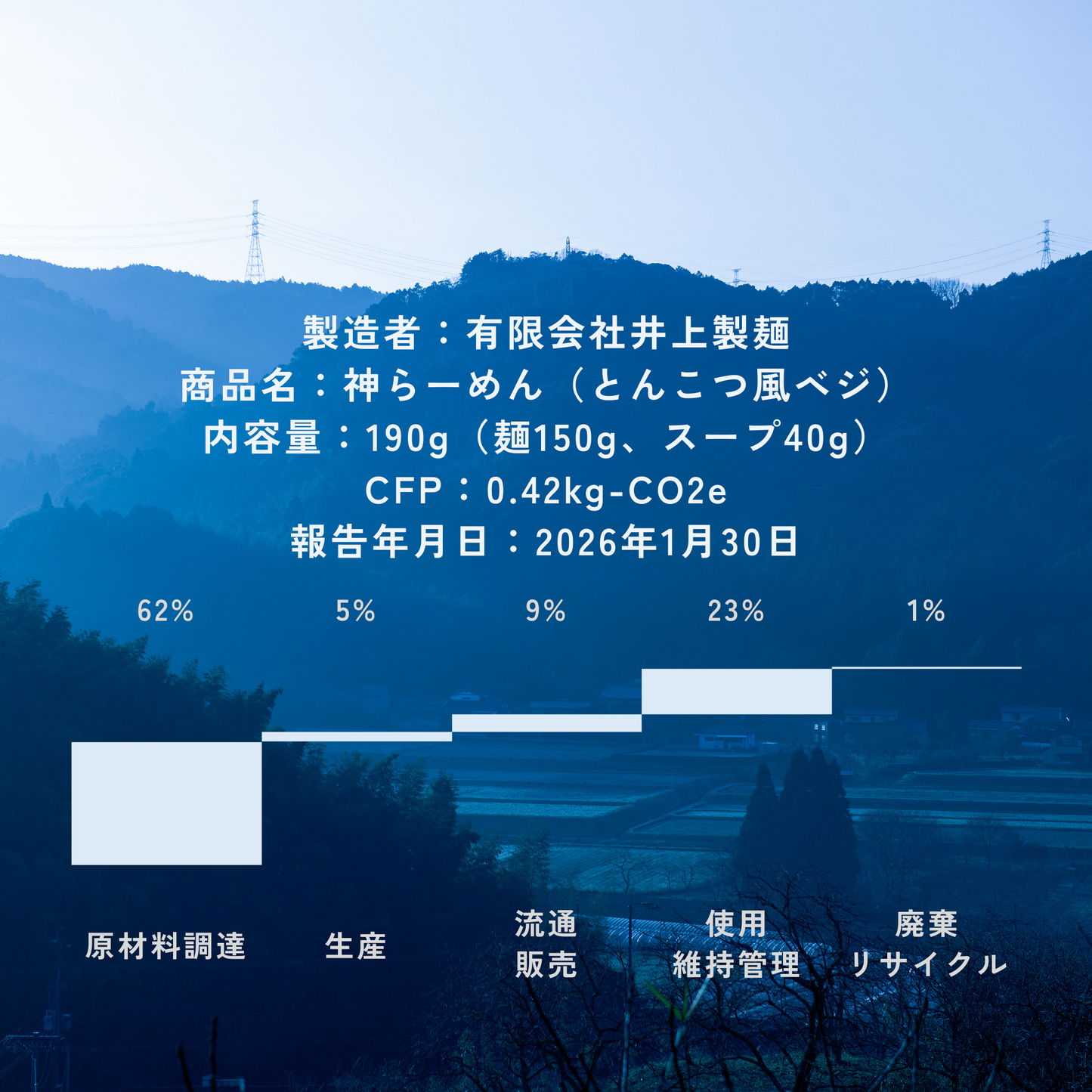 神らーめん とんこつ風ベジ