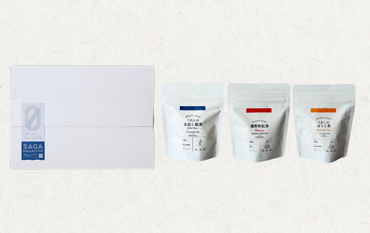SAGA プチグルメセット【うれしの茶ティーバッグ3種ミニ】