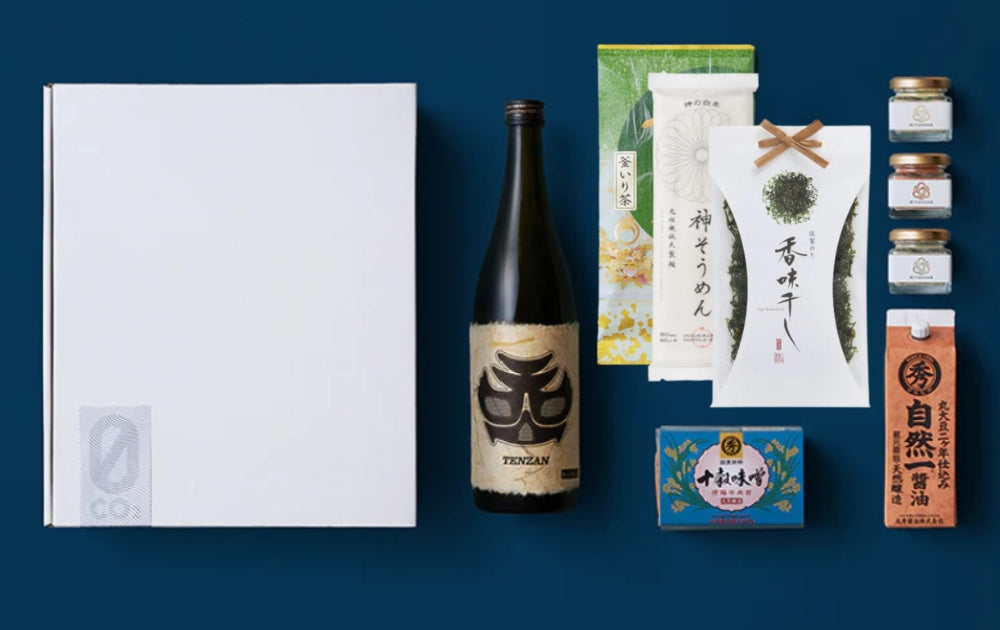 SAGA All Star (Junmai sake lees shochu Tenzan mask)