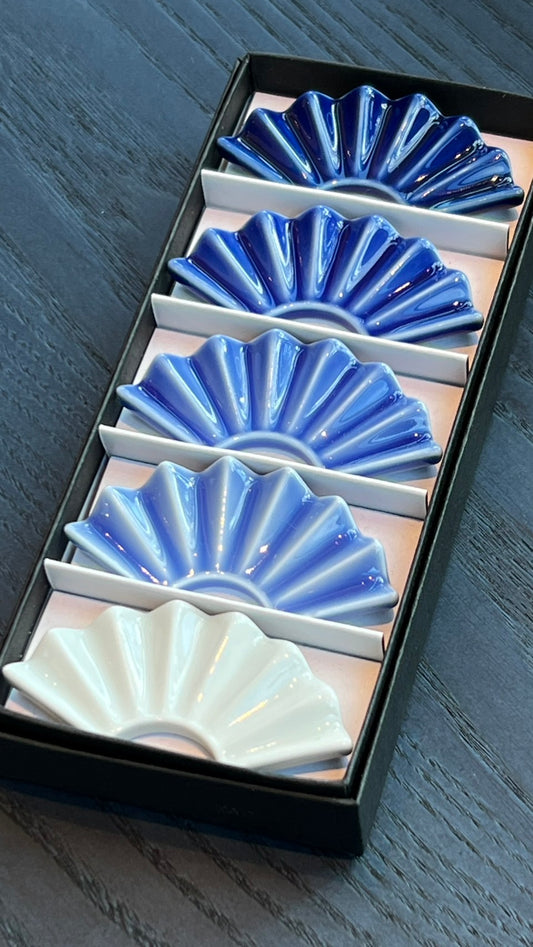 箸置 扇（グラデーション）